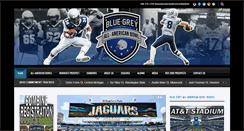 Desktop Screenshot of bluegreyfootball.com